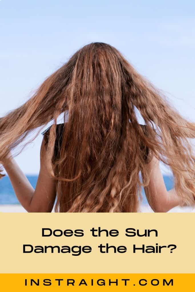 lady with long curly hair